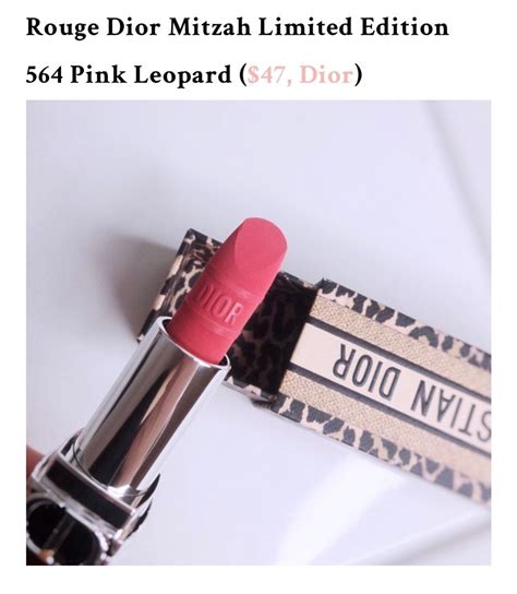 dior pink leopard